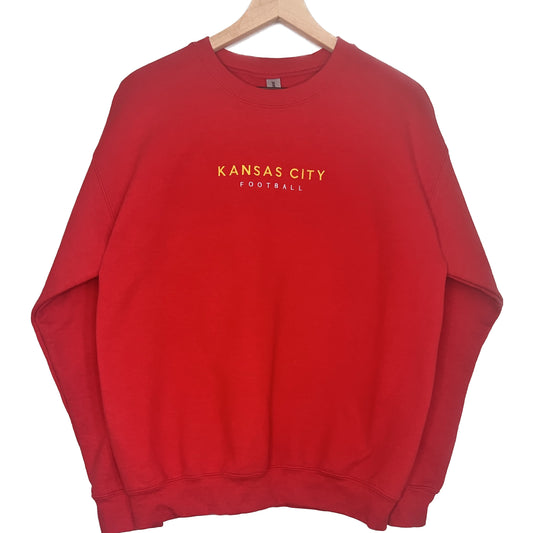 Kansas City Football Red Sweatshirt