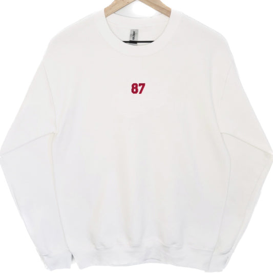 #87 White Sweatshirt